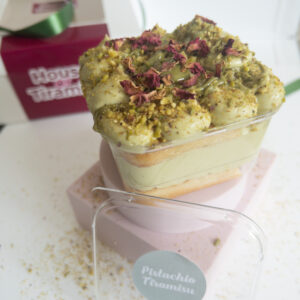 Pistachio Tiramisu Taster | Alcohol-Free | Single Portion Premium Dessert Cup