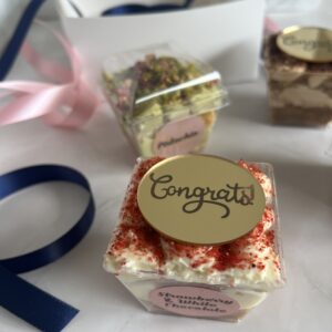 Personalised Tiramisu Treatbox  | Alcohol-Free | Congratulations Gift